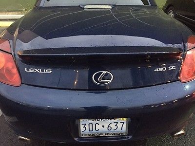 Lexus : SC 2002 lexus sc 430 hardtop convertible