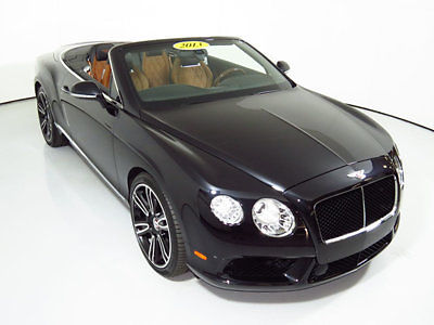 Bentley : Continental GT 2dr Convertible 2013 bentley continental gtc v 8 low miles bentley certified warranty