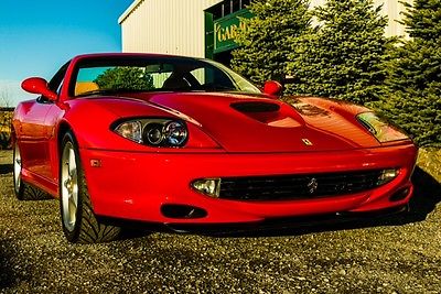 Ferrari : 550 Maranello 1997 ferrari 550 maranello 5 600 miles 6 speed manual 3 pedal