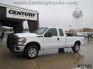 Ford : F-250 4WD F250 SUPER EXTENDED CAB LONG BED 4X4 4 wd f 250 6.2 l v 8 super extended cab long bed work truck supercab pickup 4 x 4
