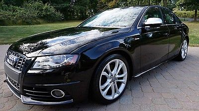 Audi : S4 B8 Audi S4 3.0T Supercharged - Manual, Black/Red Int., Low Miles, Low Reserve!
