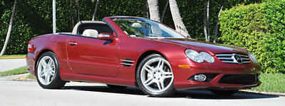 Mercedes-Benz : SL-Class SL550 2dr Roadster 5.5L V8 2008 sl 550 rare color amg sport package pano roof p 1 package florida