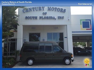 Ford : E-Series Van XLT 1 OWNER LOW MILES AUTO POWER DOORS CHAIR LIFT RAMP CPO FORD ECONOLINE E150 XLT LOW MILES ONE OWNER HANDICAP CHAIR RAMP VAN CPO WARRANTY