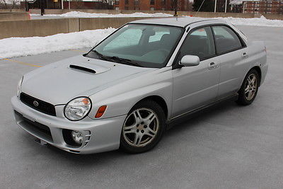 Subaru : Impreza WRX 2002 subaru impreza wrx sedan 4 door 2.0 l turbo all wheel drive winter beater