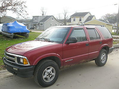 Chevrolet : Blazer LS 1995 chevrolet blazer ls 4 door 4 wheel drive runs great 4 wd works low and high