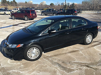 Honda : Civic Hybrid Sedan 4-Door 2009 honda civic hybrid 40 mpg 90 k miles