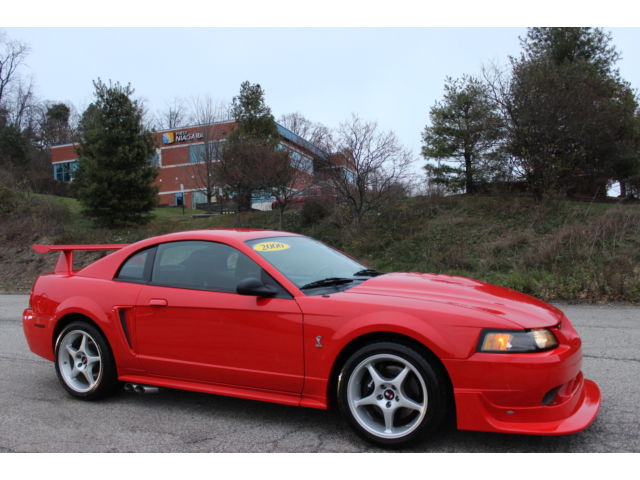 Ford : Mustang COBRA R EXTREMELY RARE 2000 FORD MUSTANG COBRA R 1 OF 300 MADE 14K MILES 385 HP