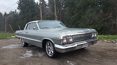 Chevrolet : Impala SS 1963 chevrolet impala ss air ride 396 big block over 55 000 invested