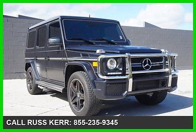 Mercedes-Benz : G-Class G63 AMG Certified 2014 g 63 amg used certified turbo 5.5 l v 8 32 v automatic all wheel drive suv