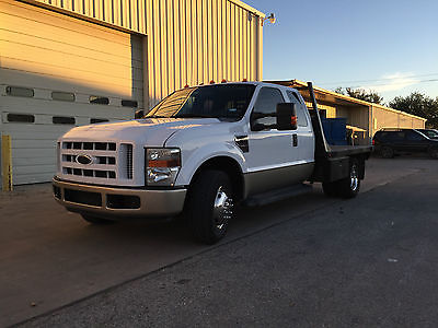 Ford : F-350 Lariat 2008 ford f 350 lariat supercab 8 dually flatbed