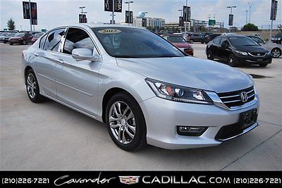 Honda : Accord EX-L/Sporty/Safe/Great MPG's! REDUCED PRICE! 2013 4 dr car used gas i 4 2.4 l 144 1 fwd leather gray