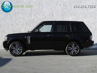 Land Rover : Range Rover SC 4x4 102 415 msrp supercharged rear dvd audio upgrade climate glass navi 4 x 4