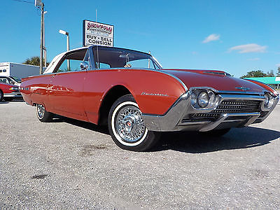 Ford : Thunderbird 1962 ford thunderbird 390 ci v 8 automatic kelsey wires priced to sell