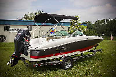 2015 Nautic Star Sport Deck 203 DC with Yamaha 150 hp SHO Outboard Motor