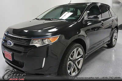 Ford : Edge Sport 22 wheels black on black edge sport with entertainment package dvd headrests