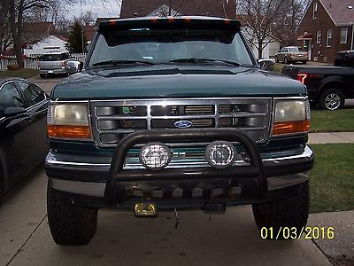 Ford : Bronco XLT 1996 ford bronco