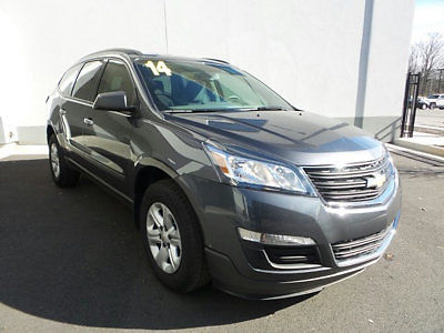 Chevrolet : Traverse AWD 4dr LS AWD 4dr LS Low Miles SUV Automatic Gasoline 3.6L V6 Cyl  Cyber Gray Metallic