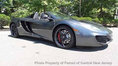 Other Makes : MP4-12C 2dr Convertible Spider 2 dr convertible spider low miles automatic gasoline 3.8 l 8 cyl graphite grey met