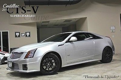 Cadillac : CTS 2dr Coupe 2011 cadillac cts v coupe power moonroof thousands in upgrades over 536 rwhp wow