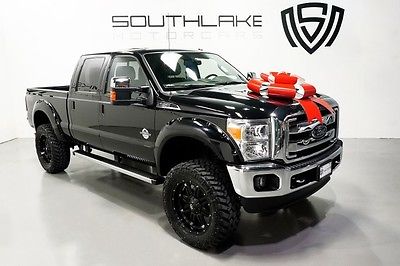 Ford : F-250 Lariat 4x4 Crew Cab 2016 ford f 250 crew cab 6 inch lift 22 inch fuel wheels v 8 diesel ultimate package