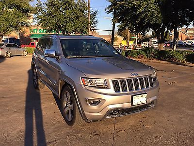 Jeep : Grand Cherokee Leather 2014 jeep grand cherokee overland like new 16 600 miles