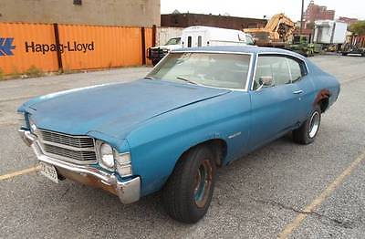 Chevrolet : Chevelle Malibu 1971 chevrolet chevelle malibu 350 5.7 project donk rat rod pro touring 72 70 nr