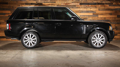 Land Rover : Range Rover HSE SC 2012 range rover hse supercharged 5.0 510 hp black ivory 63 k 2 keys loaded wow