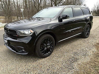 Dodge : Durango R/T 2015 dodge durango r t sport utility 4 door 5.7 l awd blacktop sunroof 8 k miles