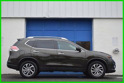 Nissan : Rogue SL AWD 4WD Navi Leather Rear Cam BOSE LED Loaded Repairable Rebuildable Salvage Lot Drives Great Project Builder Fixer Easy Fix