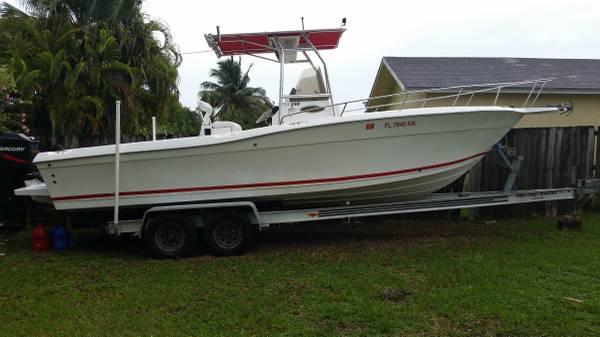 1998 Sport-Craft 25 Open Fisherman