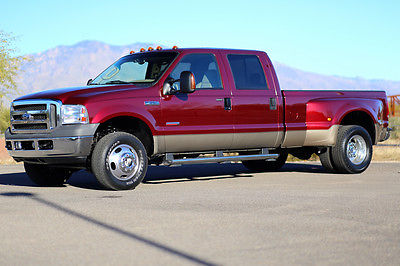 Ford : F-350 MONEY BACK GUARANTEE 2005 ford f 350 diesel 4 x 4 lariat crew cab pickup 4 wd dually f 350 drw leather