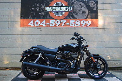 Harley-Davidson : Sportster 2015 xg 750 street 750 only 28 miles minor damage save buy now great 4 beginner