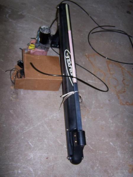 Power Pole Shallow Water Anchor Used Black 6' Black. In good working c