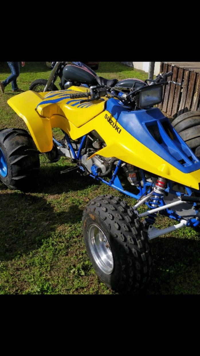 2016 Suzuki KingQuad 750AXi Flame Red