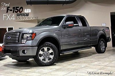 Ford : F-150 2dr Pickup 2011 ford f 150 supercab 4 wd 3.5 fx plus package 3.5 ecoboost v 6 loaded