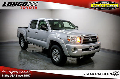 Toyota : Tacoma 2WD Double 128 V6 Automatic PreRunner Natl 2 wd double 128 v 6 automatic prerunner natl low miles 4 dr crew cab truck automat