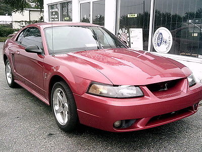 Ford : Mustang SVT COBRA COUPE UNMOLESTED 2001 SVT COBRA RUSTFREE ADULT OWNED ALL STOCK RUNS-DRIVES EXCELLENT !