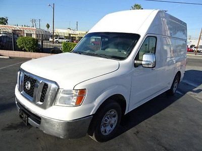 Nissan : NV 2500HD 2012 nissan nv 2500 hd wrecked rebuilder perfect project van must see save