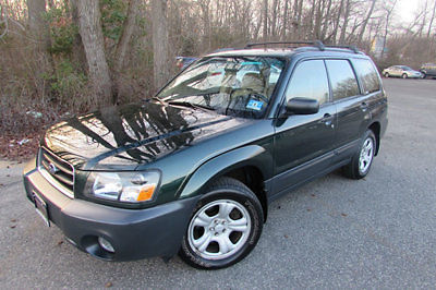 Subaru : Forester X Wagon 4-Door 2004 subaru forester clean car fax super low miles must see best deal best price