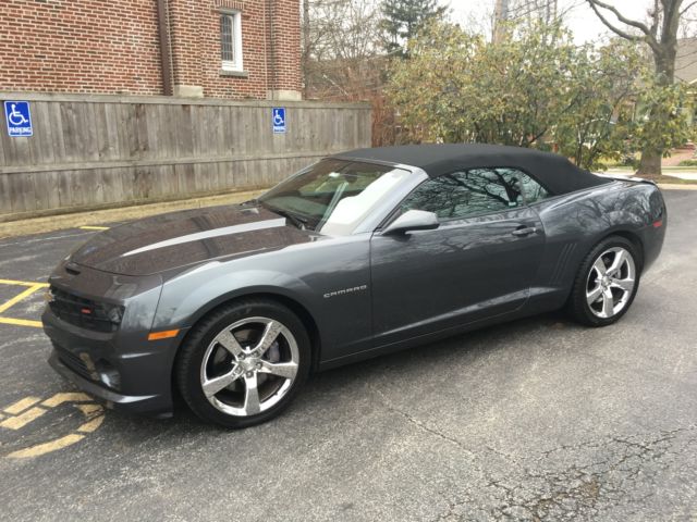 Chevrolet : Camaro 2dr Conv 2SS 2011 chevy camaro ss convertible low miles super clean 6 speed