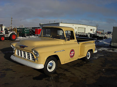 Chevrolet : Other Pickups deluxe 1955 55 chevy chevrolet pickup pu truck 1 2 ton 3200 cool as 56 belair 57 nomad