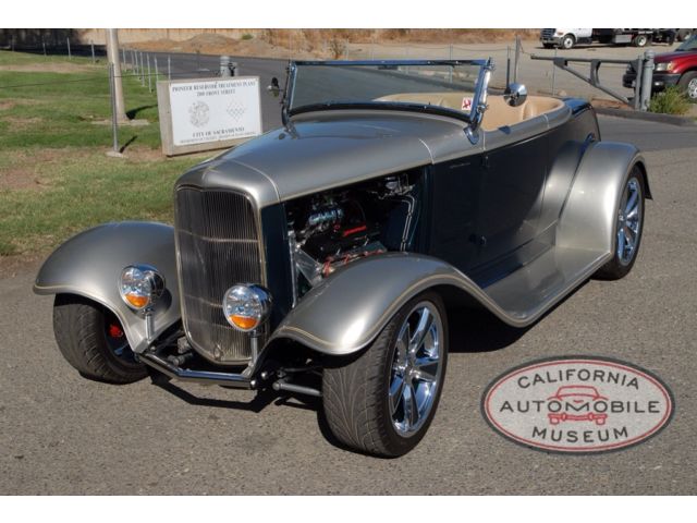 Ford : Other Roadster 1932 ford roadster street rod blown chevy v 8 automatic ps
