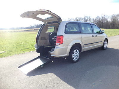 Dodge : Grand Caravan AVP 2013 dodge grand caravan handicap wheelchair van rear entry