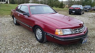 Ford : Thunderbird LX 1987 ford thunderbird lx v 8 engine 24179 miles