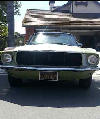 Ford : Mustang 1967 ford mustang coupe