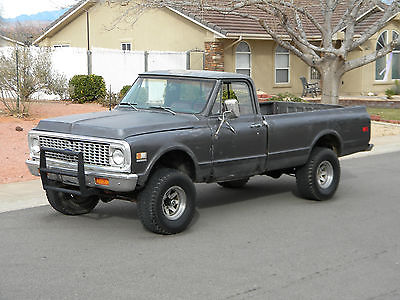Chevrolet : Other Pickups K10 4X4 Vintage 4X4 Runs Drives Great Tons Of Upgrades 350 4 Speed 1/2 Ton Pickup Truck