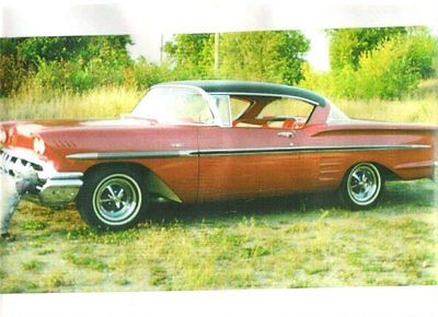 Chevrolet : Impala 2 Door Hardtop 1958 chev impala 2 door hardtop