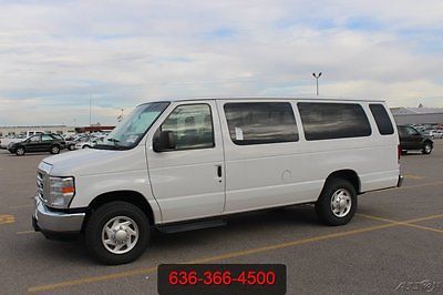 Ford : E-Series Van XLT 2012 xlt used 5.4 l v 8 extended 15 passenger 1 owner shuttle church daycare clean