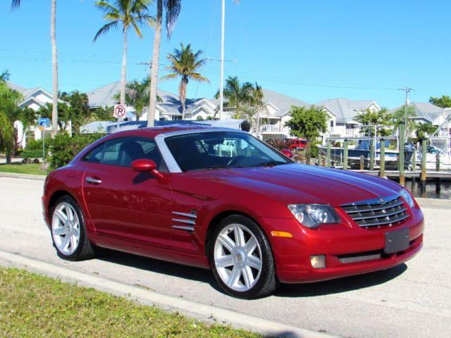 Chrysler : Crossfire LIMITED 2004 chrysler crossfire limited coupe 73 k miles blaze red 3.2 l v 6 automatic