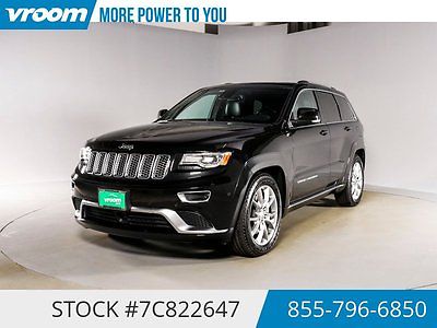Jeep : Grand Cherokee Summit Certified 2015 4K MILES 1 OWNER NAV PANO 2015 jeep grand cherokee summit 4 k miles nav panoroof aux 1 owner clean carfax